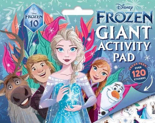 The Store Frozen Th Anniversary Giant Activity Pad Disney Book