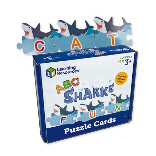 ABC Sharks Puzzle Cards