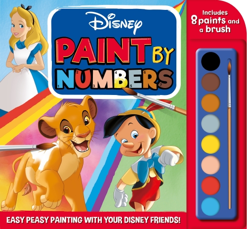 The Store - DISNEY: PAINT BY NUMBERS - Book - The Store