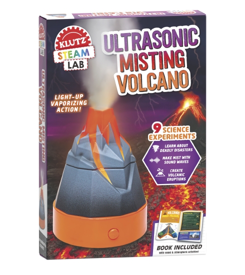 The Store Ultrasonic Misting Volcano Klutz Steam Lab Book The 