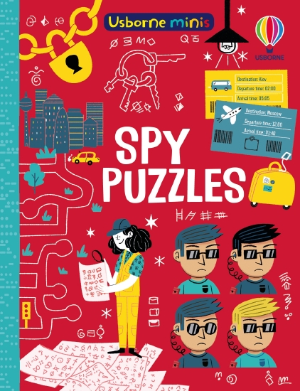 Spy Puzzles Mini Book