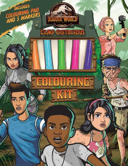 The Store - JURASSIC WORLD CAMP CRETACEOUS: COLOURING KIT (UNIVERSAL ...