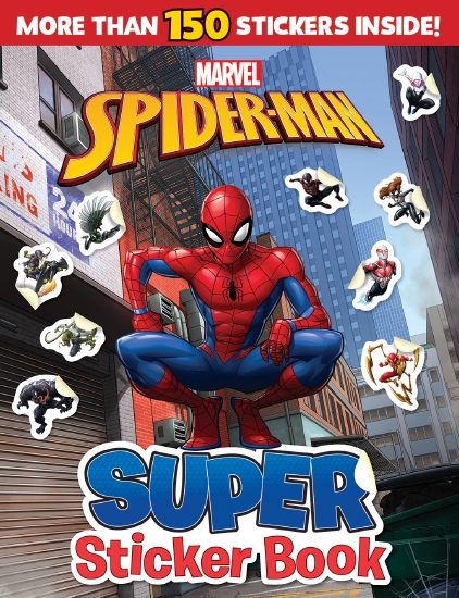 SPIDER-MAN: SUPER STICKER BOOK (MARVEL)