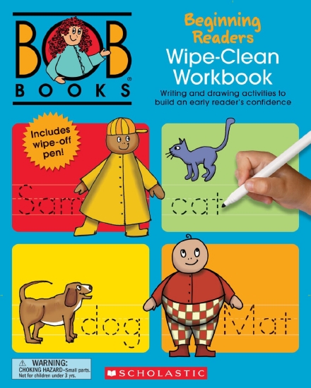 BOB BOOKS: WIPE CLEAN WORKBOOK: BEGINNING READERS