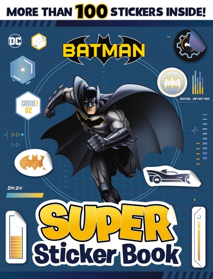 The Store - BATMAN: SUPER STICKER BOOK - Book - The Store