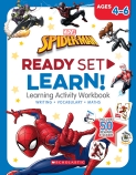 Spider-Man: Ready Set Learn! Learning Activity Workbook (Marvel: Ages 4 - 6 Years)