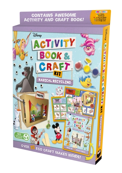 Radical Recycling: Activity Book & Craft Kit  (Disney)