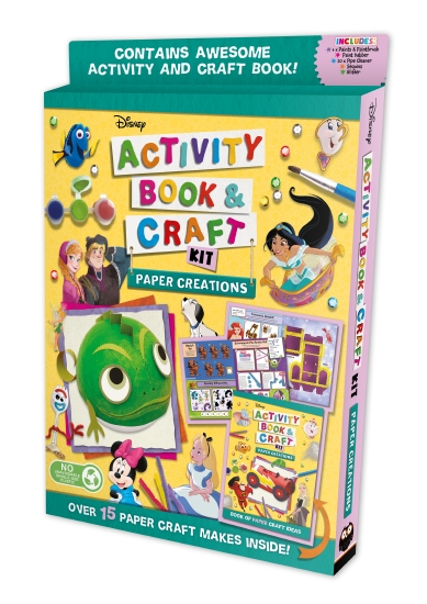 Paper Creations: Activity Book & Craft Kit (Disney)