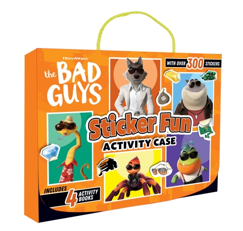the Bad Guys: Sticker Fun Activity Case (DreamWorks)