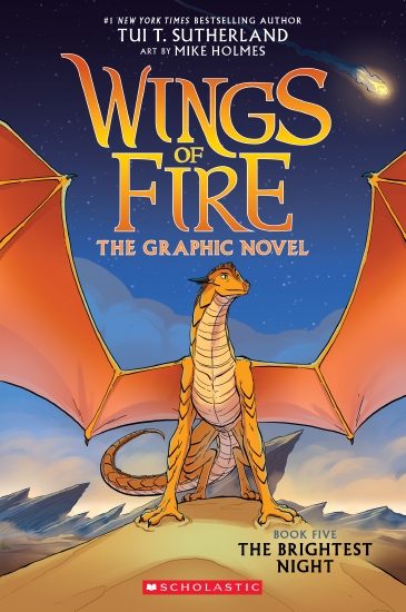 The Brightest Night: The Graphic Novel (Wings of Fire, Book Five)