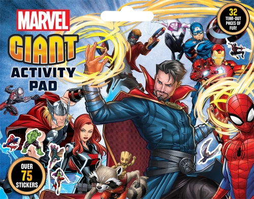 MARVEL: GIANT ACTIVITY PAD (FEATURING DR. STRANGE)