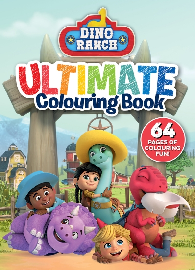 DINO RANCH: ULTIMATE COLOURING BOOK