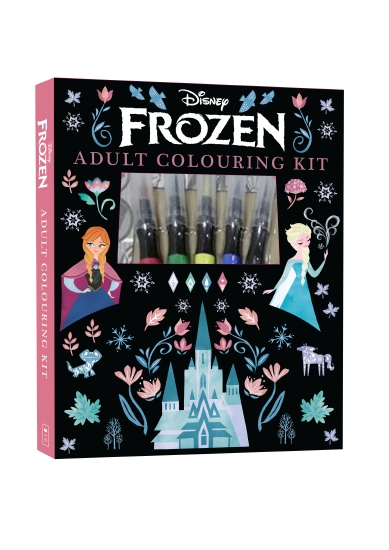 Frozen: Adult Colouring Kit (Disney)