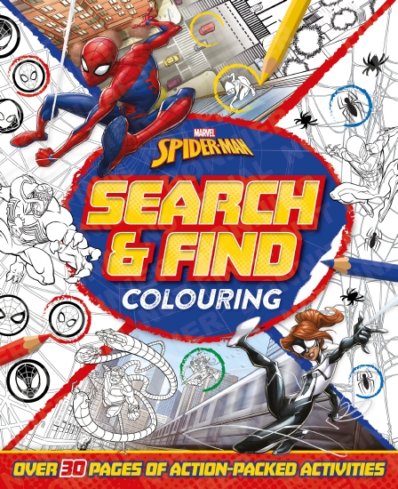 Spider-Man: Search and Find Colouring (Marvel)