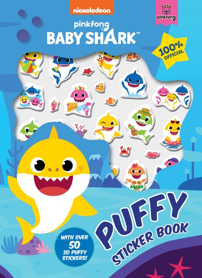 BABY SHARK: PUFFY STICKER BOOK (NICKELODEON)
