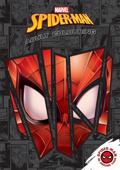 The Store - Spider-Man 60th Anniversary: Adult Colouring Book (Marvel ...