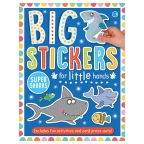 BIG STICKERS LTLE HND SHARKS
