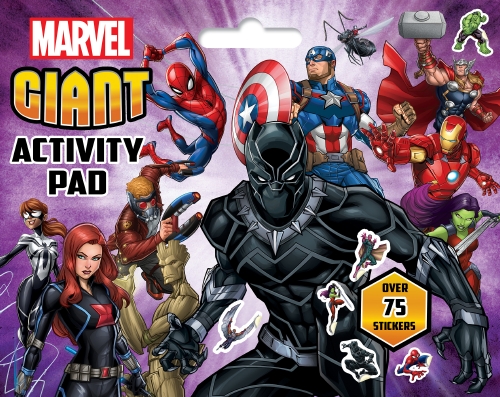 Marvel: Giant Activity Pad (Featuring Black Panther)