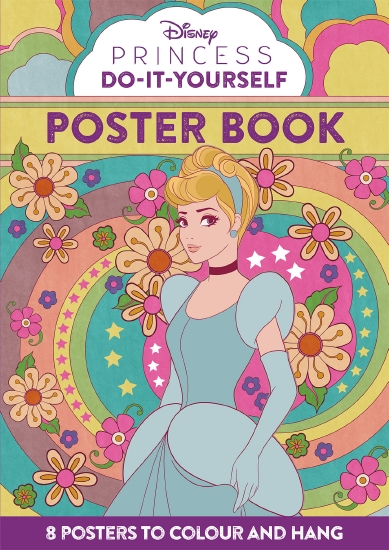DISNEY PRINCESS: DO-IT-YOURSELF POSTER BOOK 2022