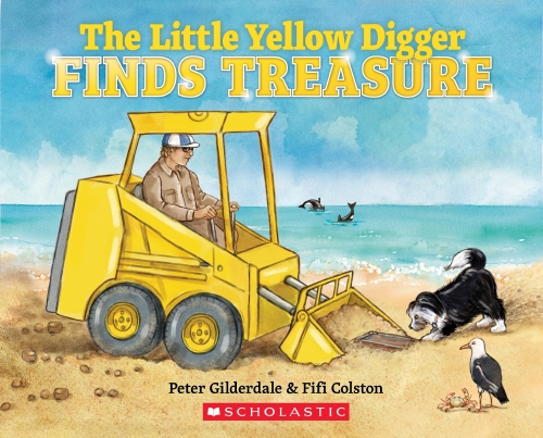 THE LITTLE YELLOW DIGGER FINDS TREASURE