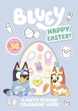 Bluey Happy Easter: A Puffy Sticker Colouring Book