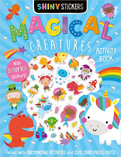 Magical Creatures Activity Book (Shiny Stickers)