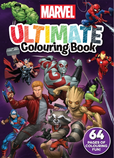 Marvel: Ultimate Colouring Book (Featuring Guardians of the Galaxy)