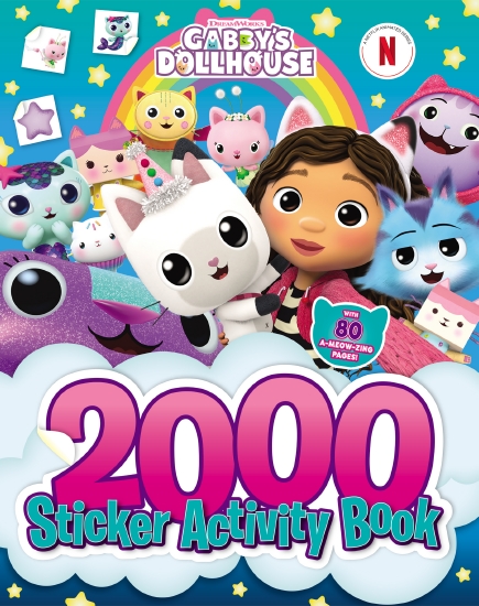 Gabby’s Dollhouse: 2000 Sticker Book (Dreamworks)