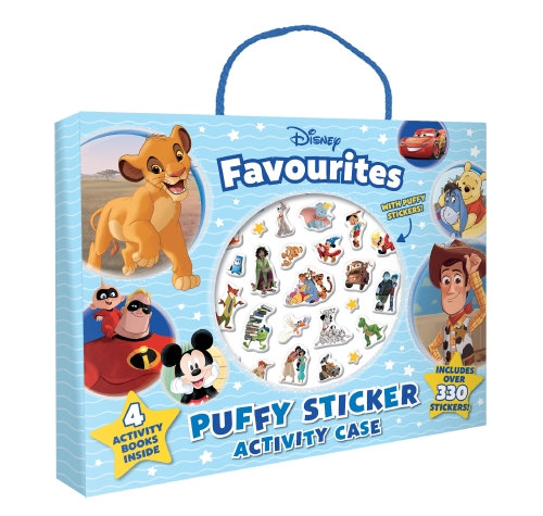 Disney Favourites: Puffy Sticker Activity Case