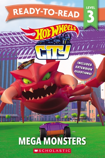 Hot Wheels: Mega Monsters – Ready-to-Read Level 3 (Mattel)