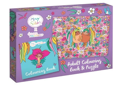 May Gibbs: Adult Book and Puzzle (Kasey Rainbow: 1000 Pieces)