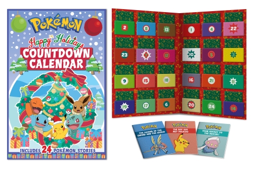 The Store Pokémon: Happy Holidays Countdown Calendar Book The Store