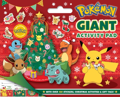 Pokemon Christmas: Giant Activity Pad 