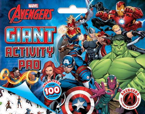 Product: Avengers 60th Anniversary: Giant Activity Pad (Marvel) - Book -  School Essentials