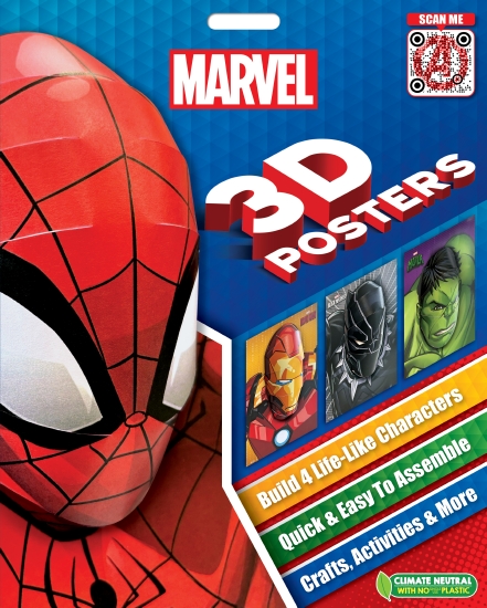 Marvel: Build-Your-Own 3D Wall Poster