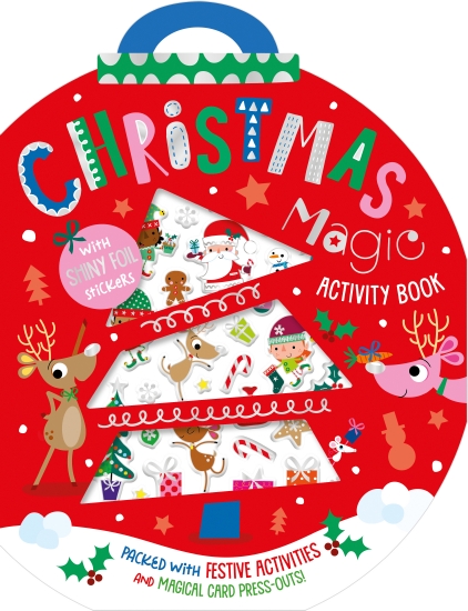 Christmas Magic Activity Book (With Shiny Foil Stickers) 