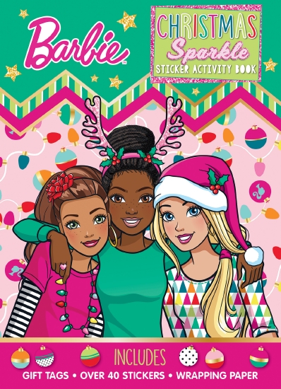 Barbie: Christmas Sparkle Sticker Activity Book (Mattel)