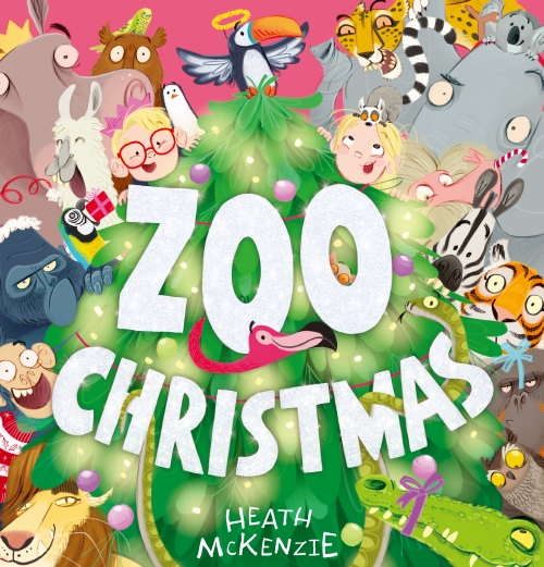 christmas at the zoo book