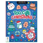 Kaleidoscope Sticker Colouring Too Cute Christmas