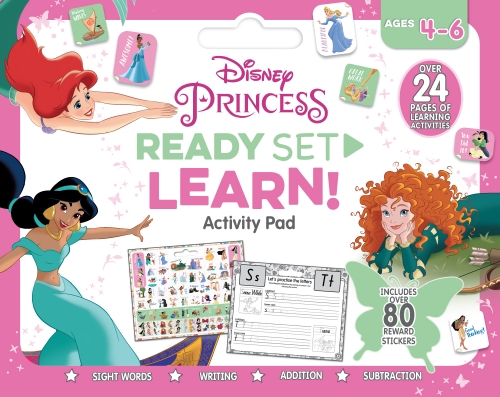 Disney Princess: Ready Set Learn! Activity Pad (Ages 4-6 Years)