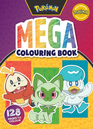 Pokémon: Mega Colouring Book (Featuring Paldea Region) 