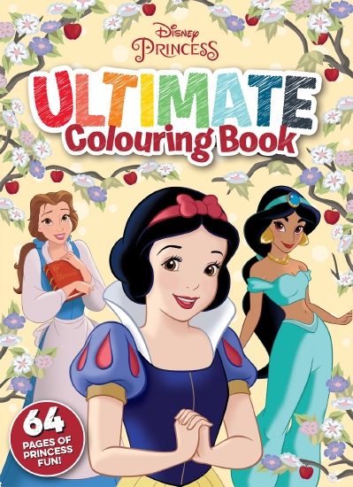 DISNEY PRINCESS: ULTIMATE COLOURING BOOK 2024