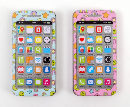 SMARTPHONE SMILEY STATIONERY TIN F24