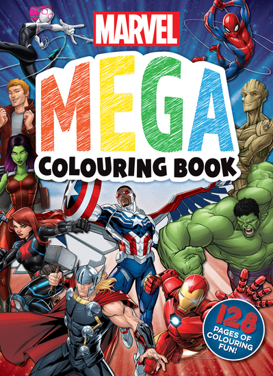 Marvel: Mega Colouring Book (Starring Captain America)