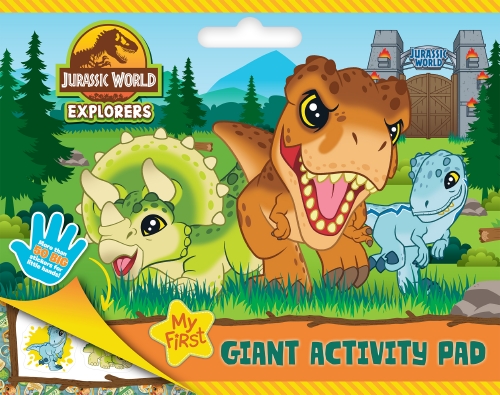 Jurassic World Explorers: My First Giant Activity Pad (Universal) 