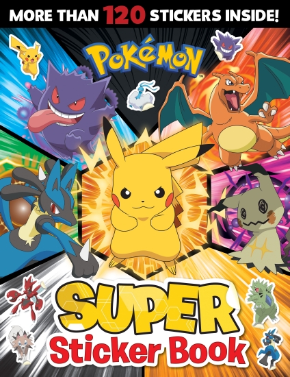 POKEMON BATTLE: SUPER STICKER BOOK