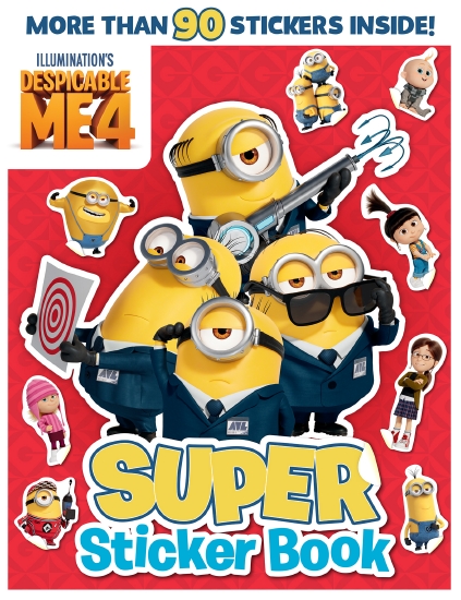 DESPICABLE ME 4: SUPER STICKER BOOK (UNIVERSAL)