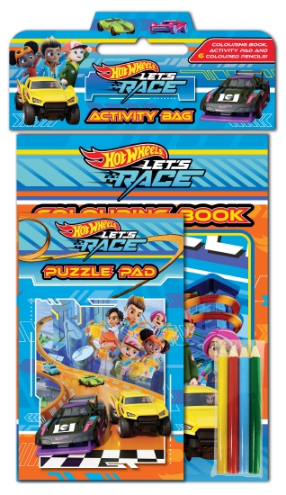 The Store Hot Wheels Let s Race Activity Bag Mattel Book The Store