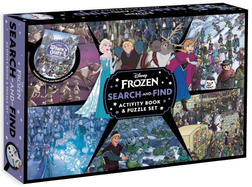 Frozen: Search-and-Find Activity Book and Puzzle Set (Disney)