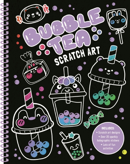 Bubble Tea Scratch Art